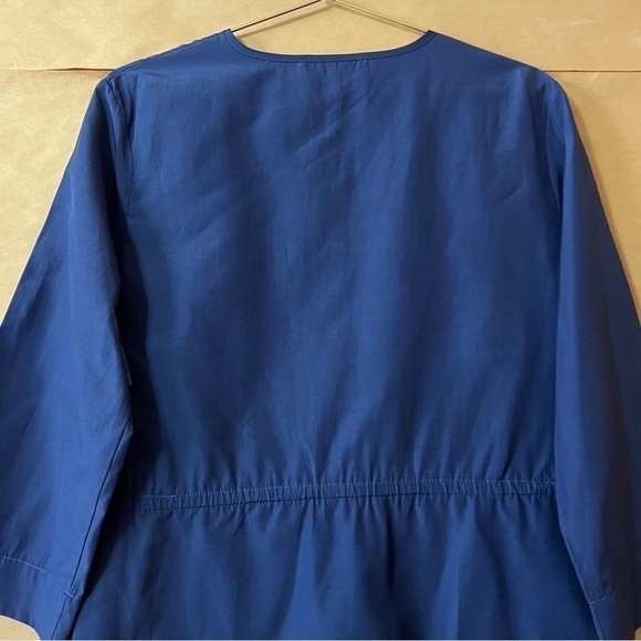 Tuckernuck | Pomander Place Lucy Mini Dress Tiered Button Popover Blue Size XS - Picture 10 of 11